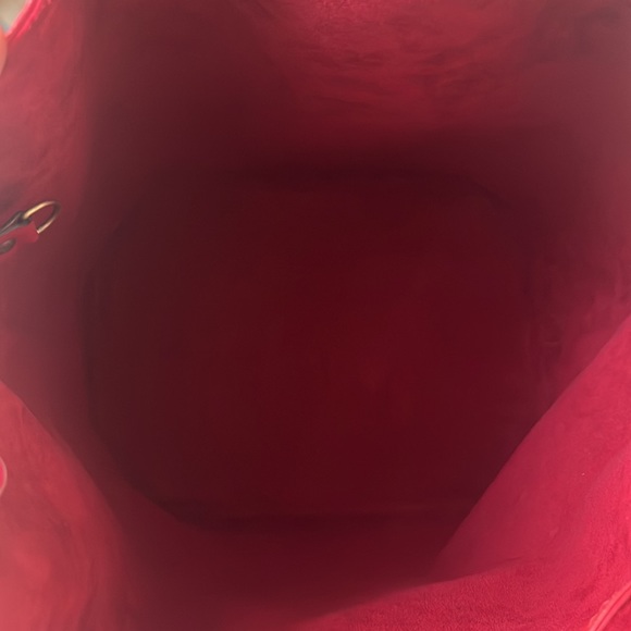 Authentic Louis Vuitton Red Epi Bag - Picture 11 of 14